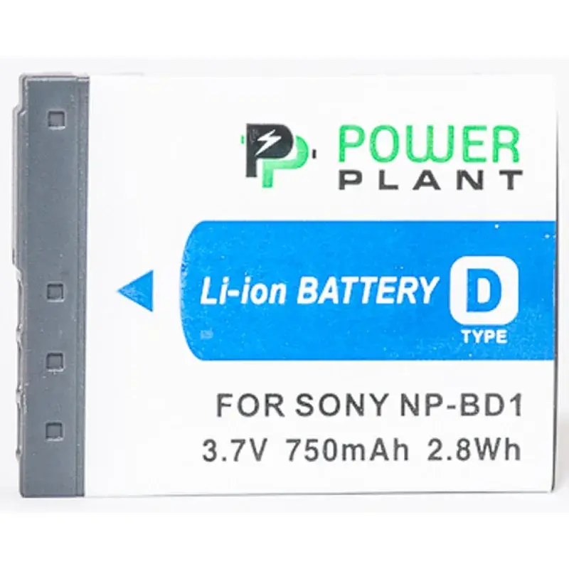 Акумулятор до фото/відео PowerPlant Sony NP-BD1, NP-FD1 (DV00DV1204) - фото 2