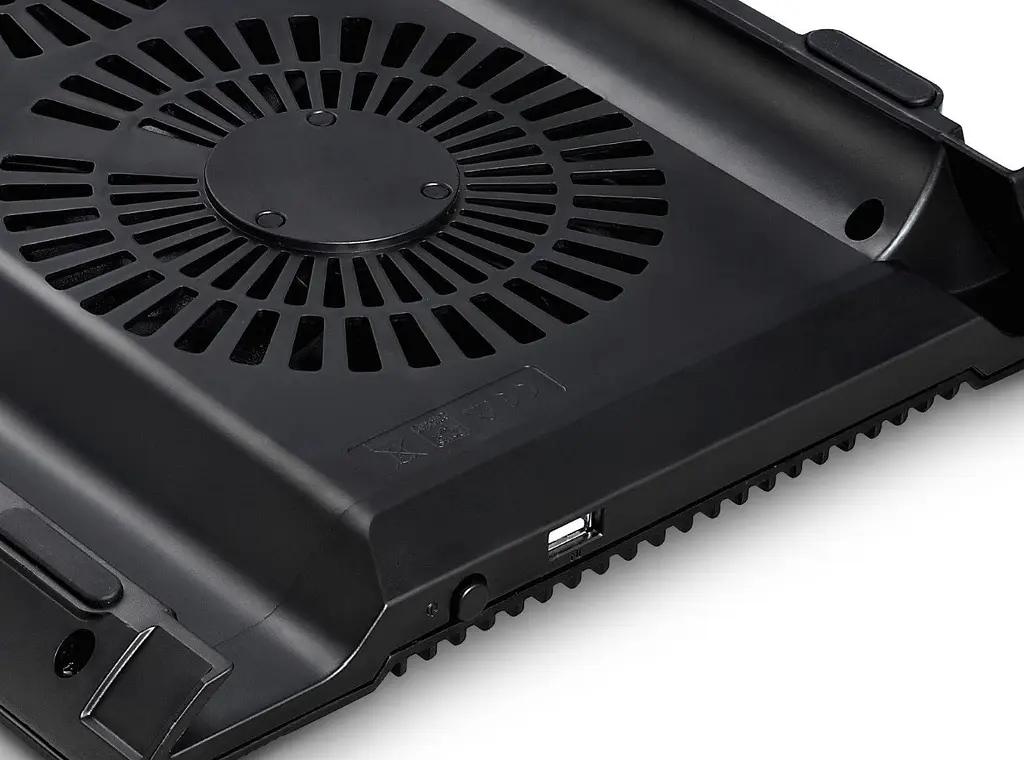 Охлаждающая подставка для ноутбука DeepCool Aluminum N-8 Black 15-17.3 дюймов  - фото 6