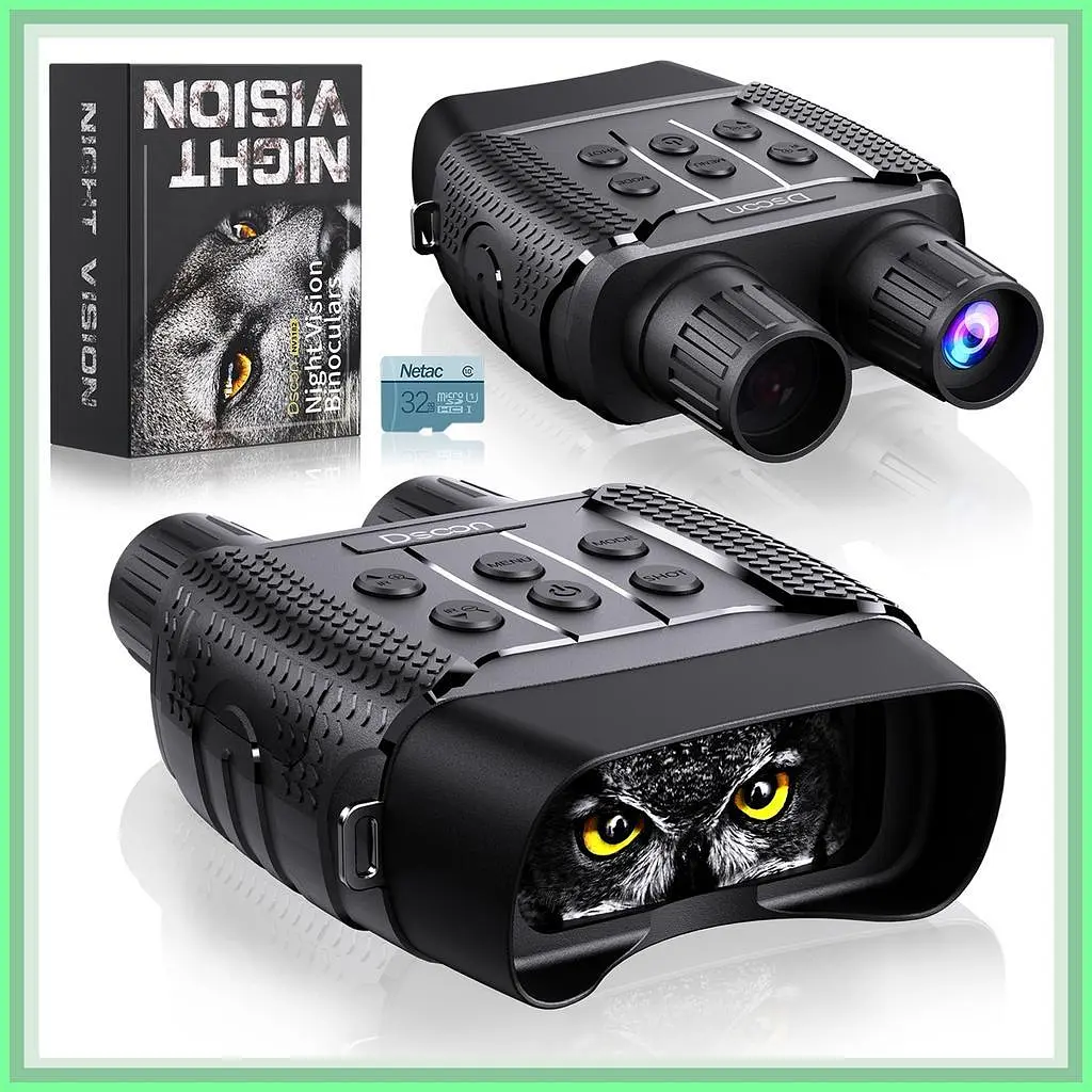 Бинокль ночного видения Dsoon Night Vision NV3182 (до 300м в темноте) - фото 3