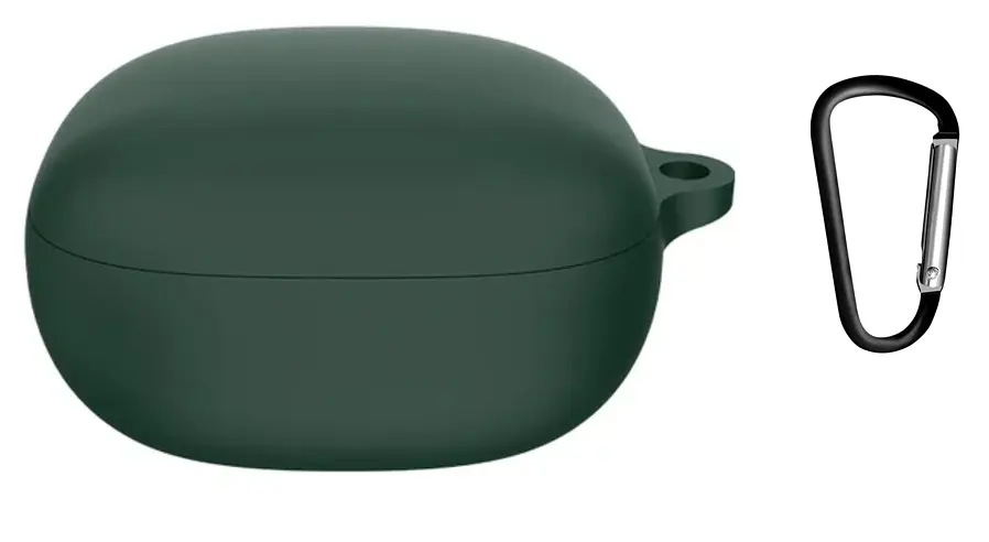 Чохол-накладка DK Silicone Candy Friendly з карабіном Anker SoundCore Liberty 4 (green) - фото 2