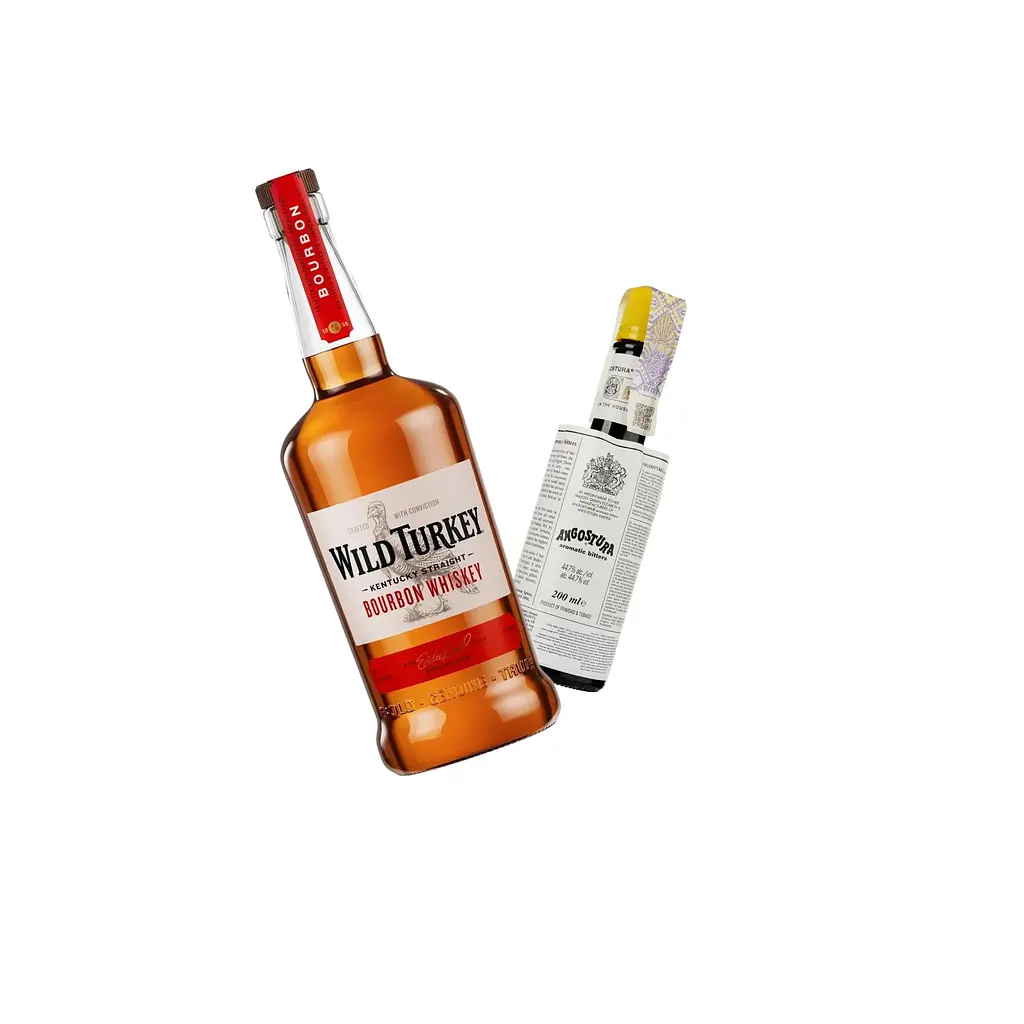 Коктейль Old fashioned (набір інгредієнтів) х10 на основі Wild Turkey - фото 2