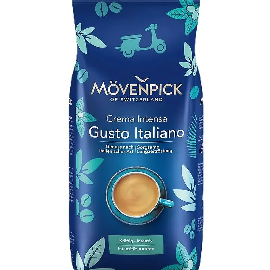 Кава в зернах Movenpick Intensa Gusto Italiano 1 кг (4006581017815)