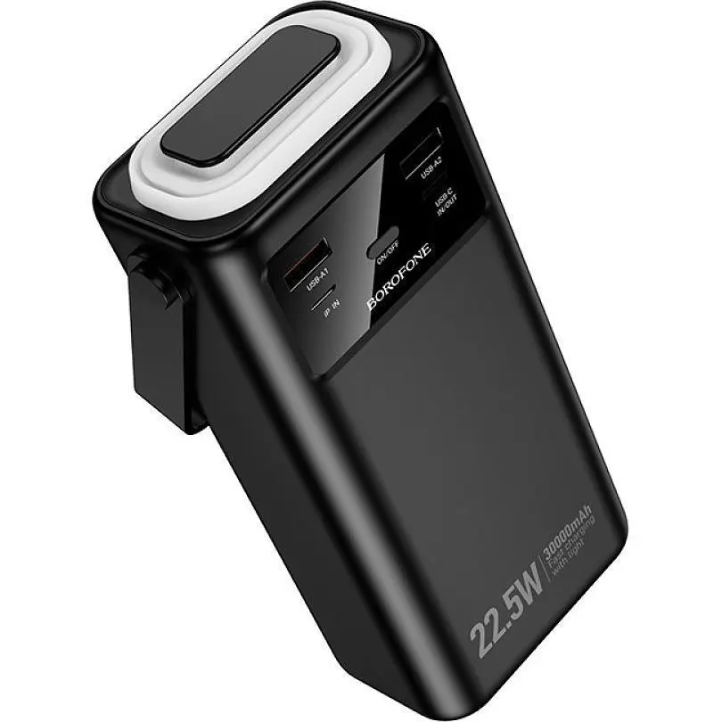 Зовнішній акумулятор Borofone BJ65 30000mAh 22.5W Black [161204] - фото 2