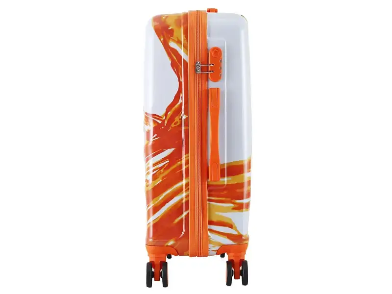 Валіза Semi Line 24 M White/Orange Print (T5655-2) - фото 2