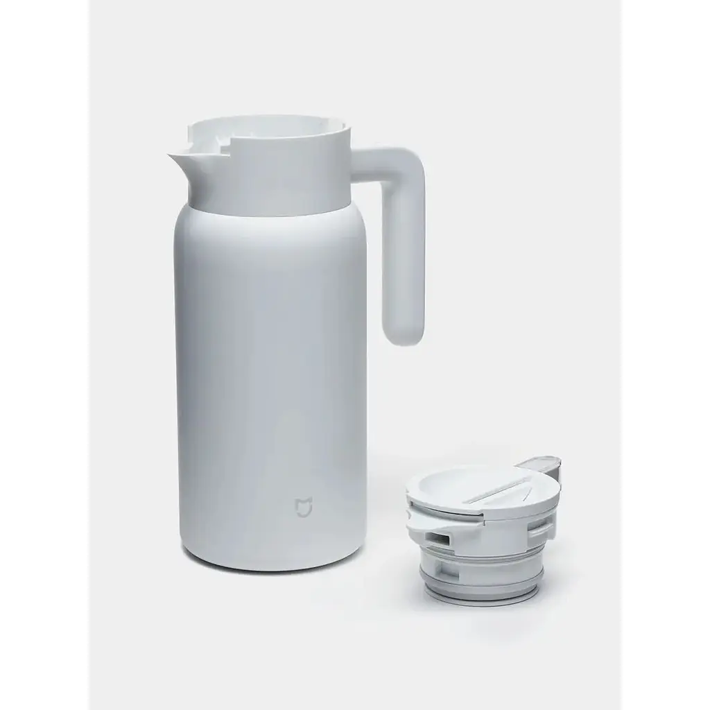 Термос Xiaomi Mijia Thermos MJBWH01PL 1800 мл белый - фото 3