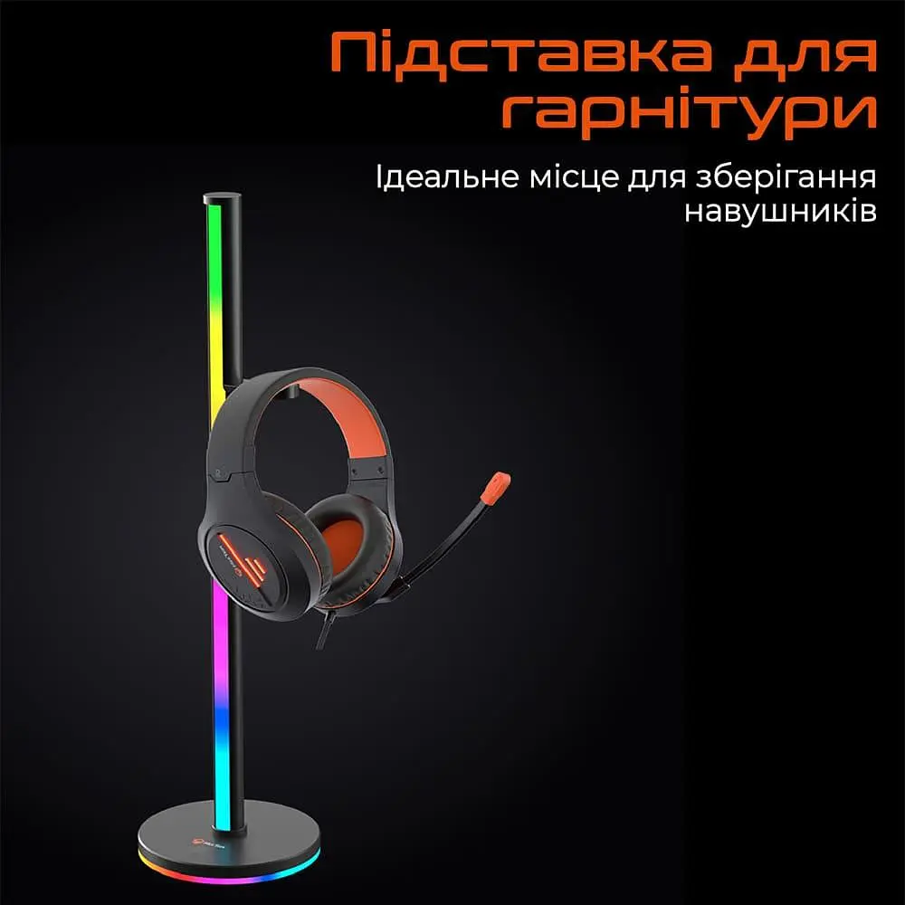 Підставка для навушників Meetion MT-BK300-A (MT-BK300-A) - фото 4