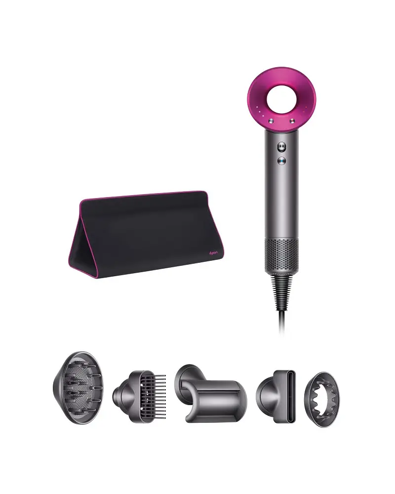 Фен Dyson HD07 Supersonic, фуксия/никель (ДС390244-01) - фото 3