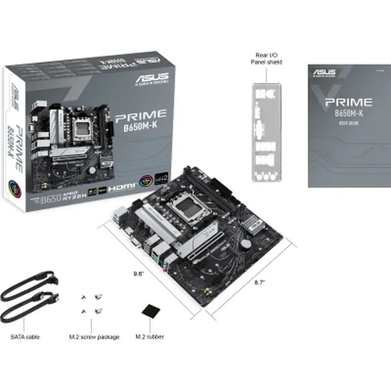 Материнська плата ASUS PRIME B650M-K - фото 7
