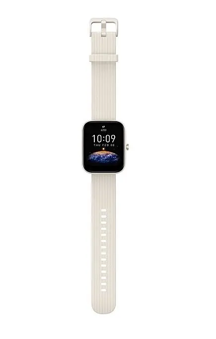 Умные часы Amazfit Bip 3 Pro Cream A2171 (белые) - фото 6