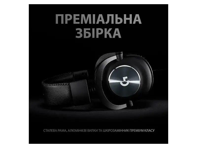 Гарнітура Logitech G PRO X with Stand Black (991-000358) - фото 6