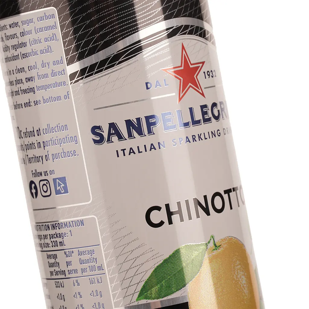 Соксодержащий газированный напиток SanPellegrino Chinotto 330 мл - фото 4
