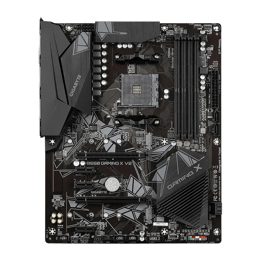 Mатеринська плата Gigabyte B550 Gaming X V2 Socket AM4 (B550 GAMING X V2) - фото 2