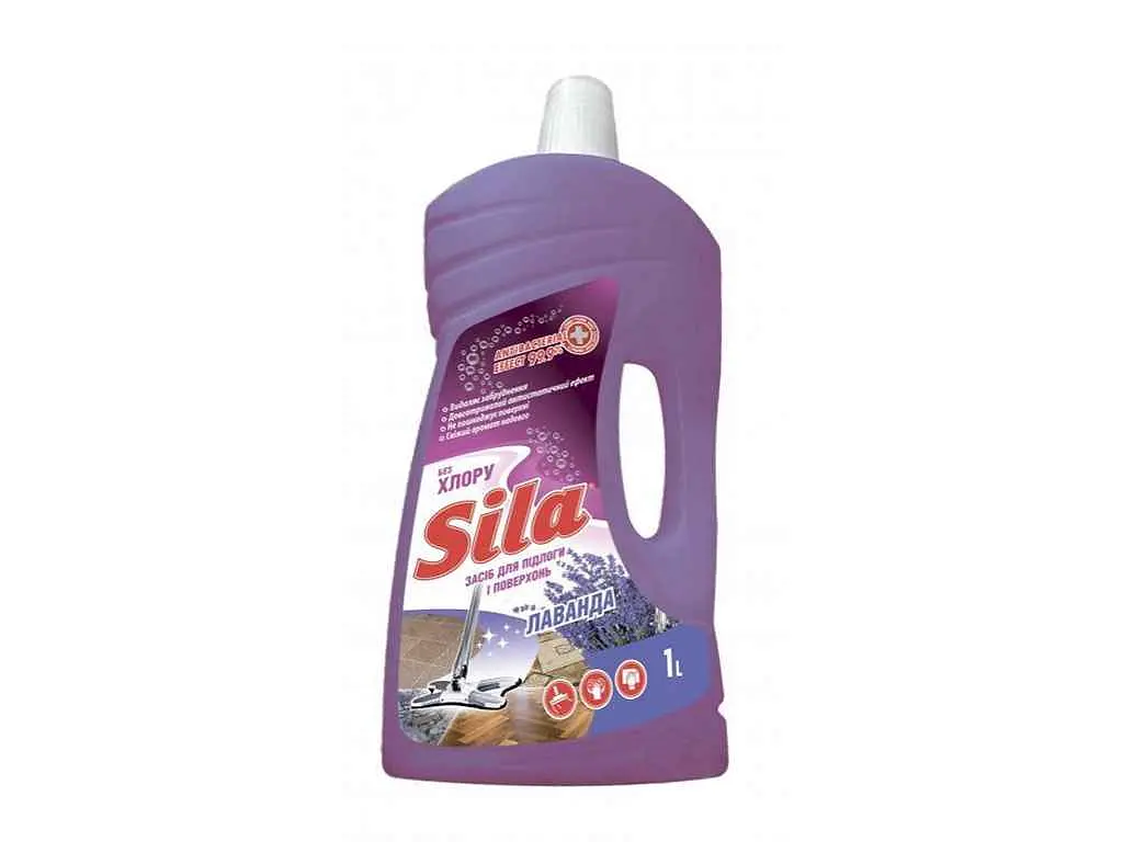 Засіб для миття підлоги SILA 1л Лаванда