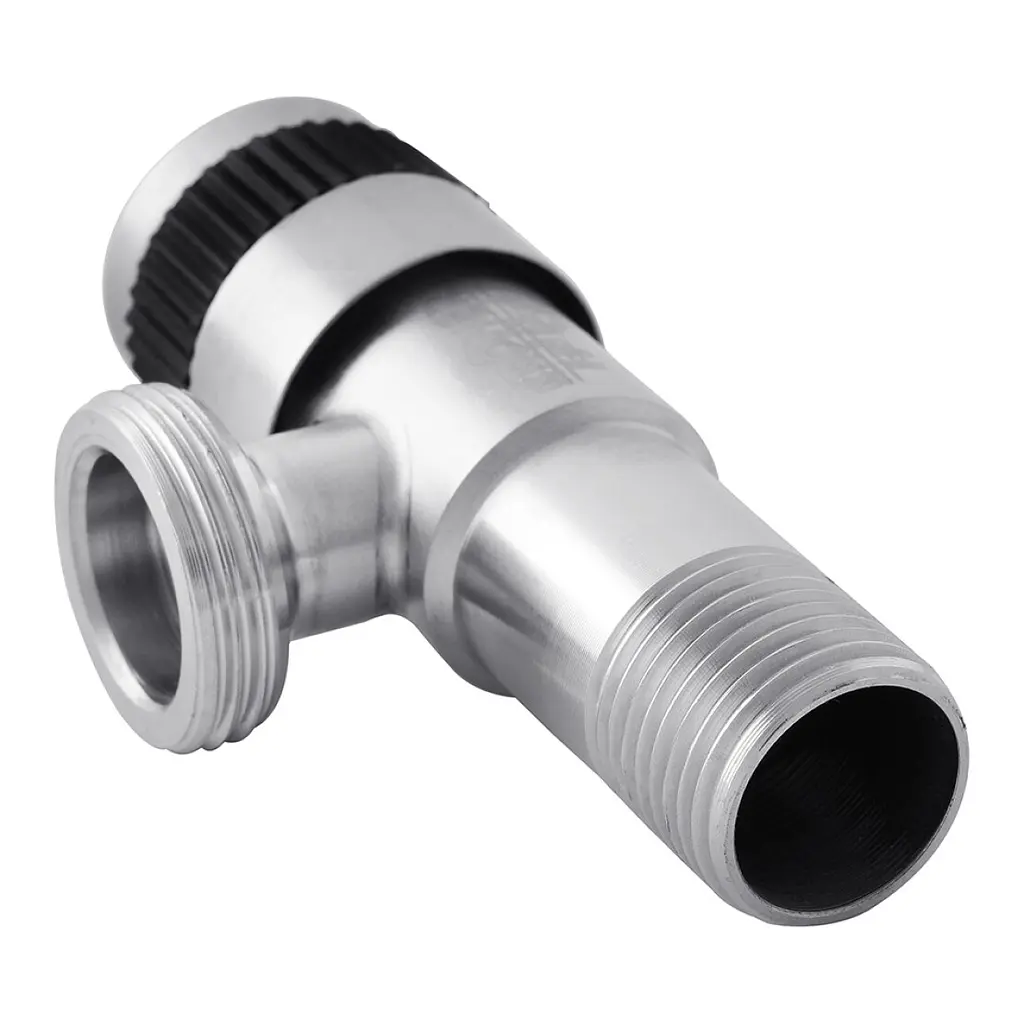 Кран приладовий Kroner KRP Edelstahl Klassisch - ESG102 1/2"х3/4" ЗЗ (CV022975) - фото 2