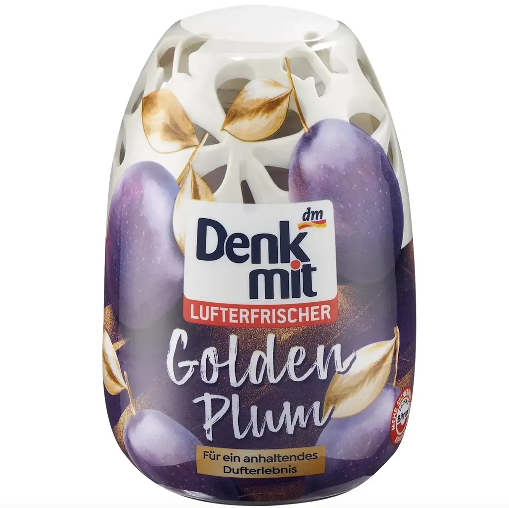 Освіжувач повітря DenkMit Арома-яйце Golden Plum з ароматом сливи 150 мл