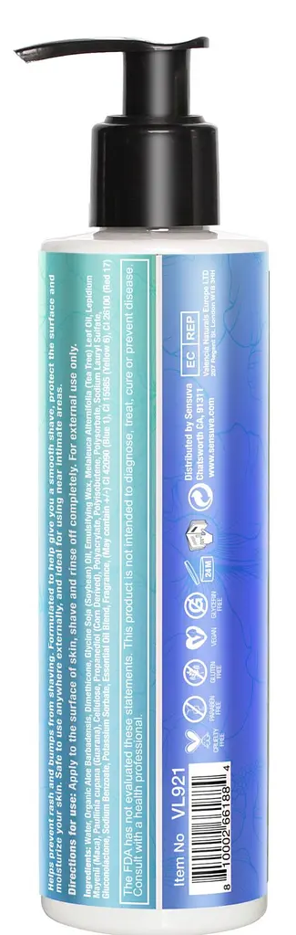 Крем для гоління Sensuva ELXYR Shaving Cream Sweet Temptations, 236 мл - фото 2