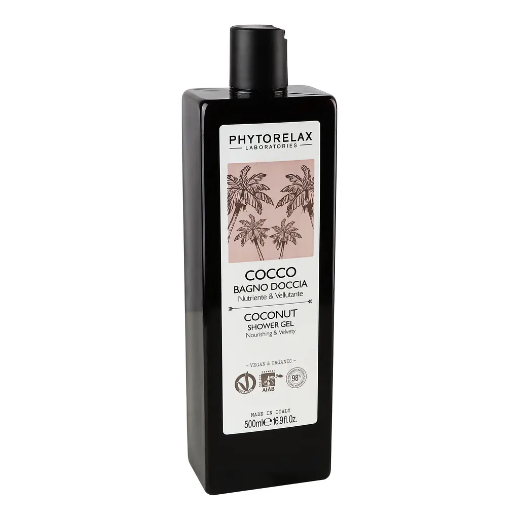 Гель для душа Phytorelax Vegan&Organic Coconut питательный и смягчающий 500 мл (6022173) - фото 2