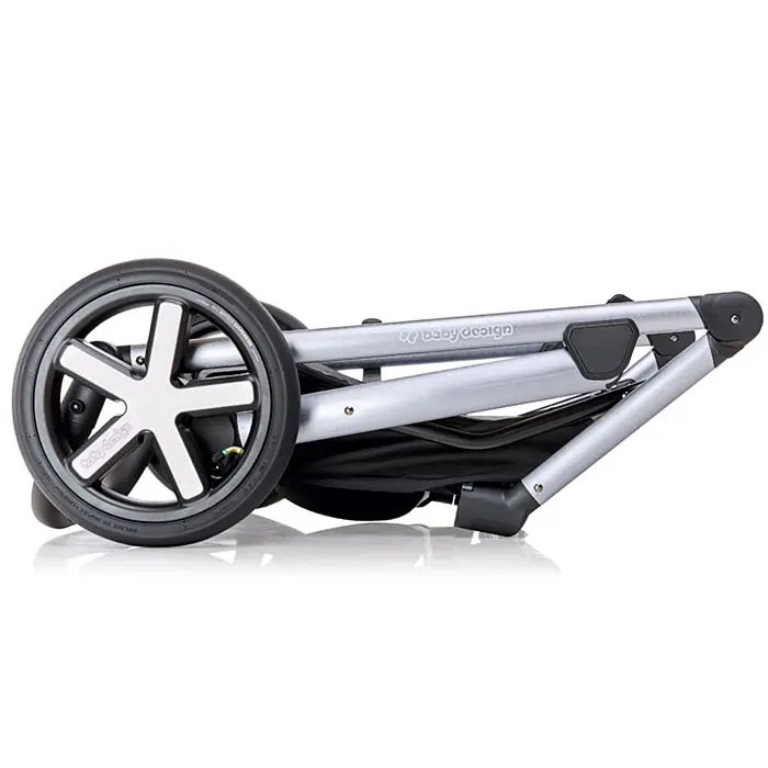 Універсальна коляска 2 в 1 Baby Design Husky NR 2020 07 Gray (202513) - фото 10