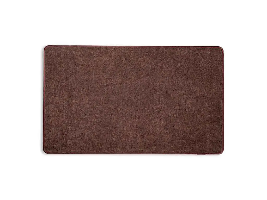 Килим DARIANA 60*90см коричневий універсальний для підлоги Шерсть