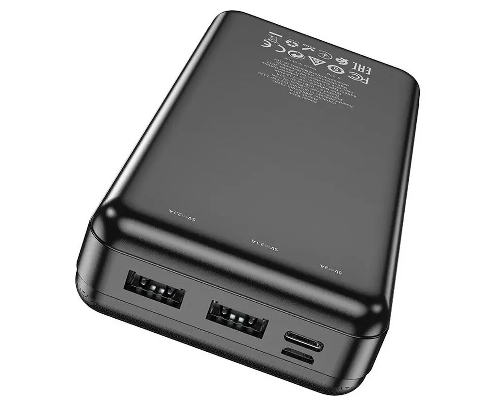 Внешний аккумулятор Hoco 20000 mAh J91A черный - фото 2