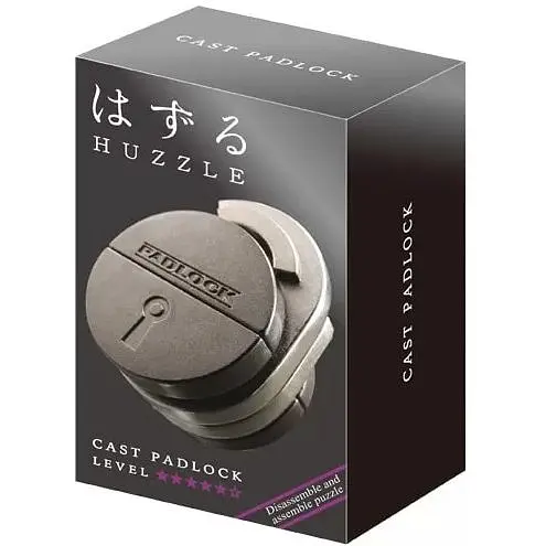 Головоломка Huzzle Padlock (Пейдлок) Cast Puzzle 5 зірок 473740 - фото 3