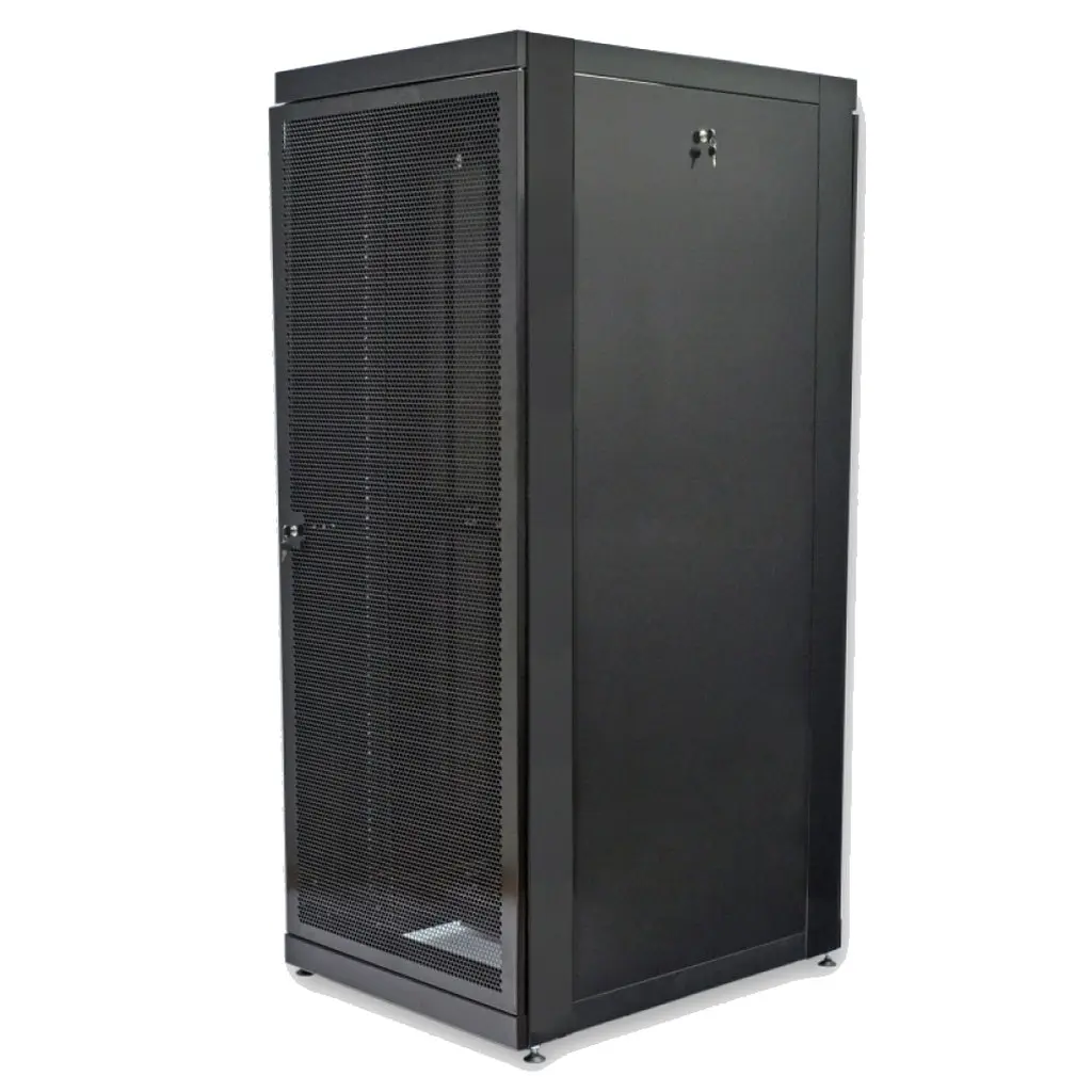 Шафа на підлогу 19", 42Ux800x1000, (ШxГ), чорна - фото 3