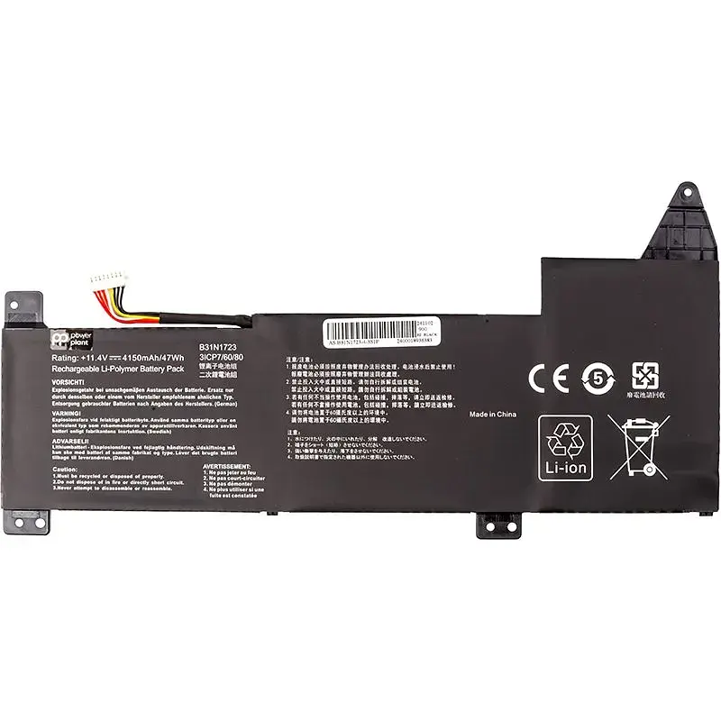 Акумулятор PowerPlant для ноутбуків ASUS VivoBook 15 K570ZD (B31N1723) 11.4V 4150mAh (NB432066) - фото 2