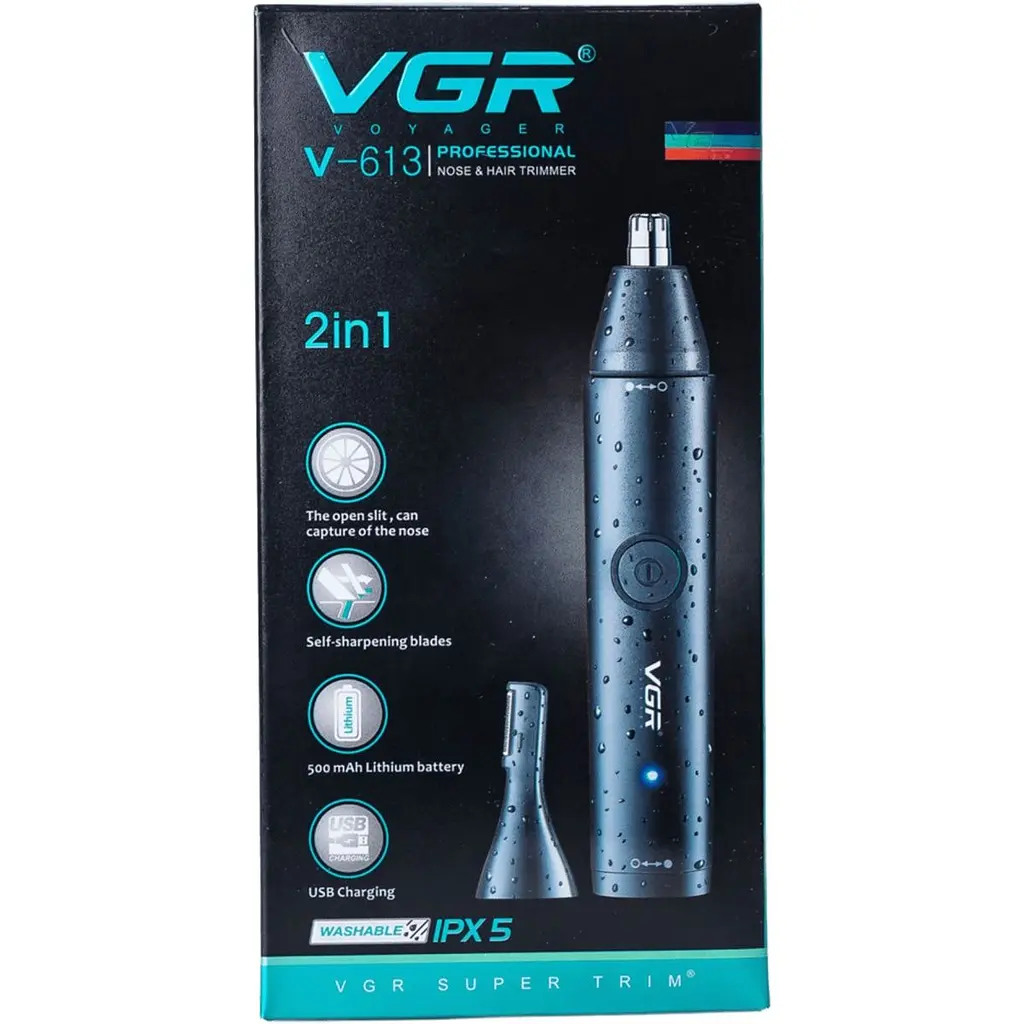 Тример для носа та вух VGR V-613 [136483] - фото 6
