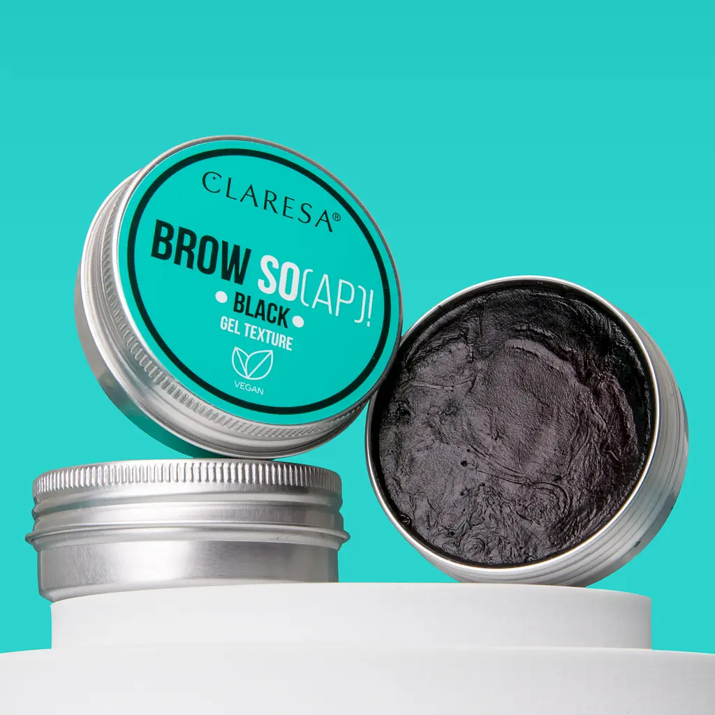 Мило для укладання брів Claresa Brow So(ap)! Gel Texture чорне 30 мл - фото 4