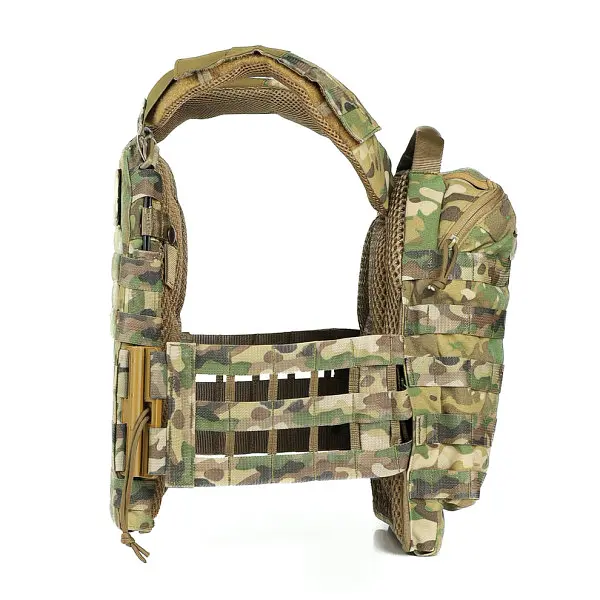 Плитоноска M3 Pro (XL 27×33 см) (Мультикам неоригінальний) із системою швидкого скидання - фото 3