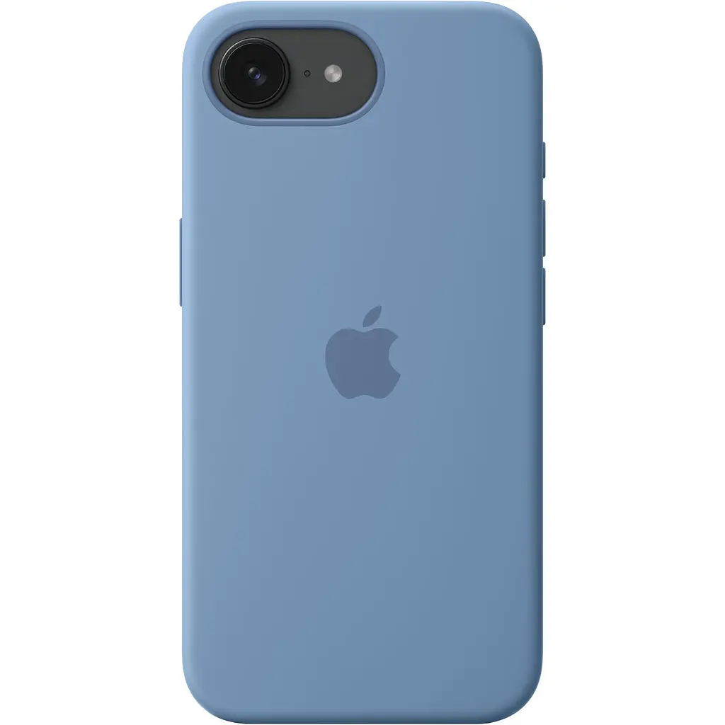 Чохол Silicone Case with MagSafe для Apple iPhone 17e/ 16e Winter Blue AAA [138727] - фото 2