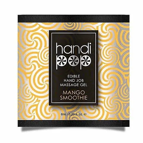 Пробник смакового гелю Sensuva Handipop Mango Smoothie, 6 мл