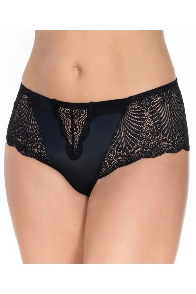 Трусики жіночі міді Effetto Lingerie 018 30 02 чорні 44/XL - фото 3