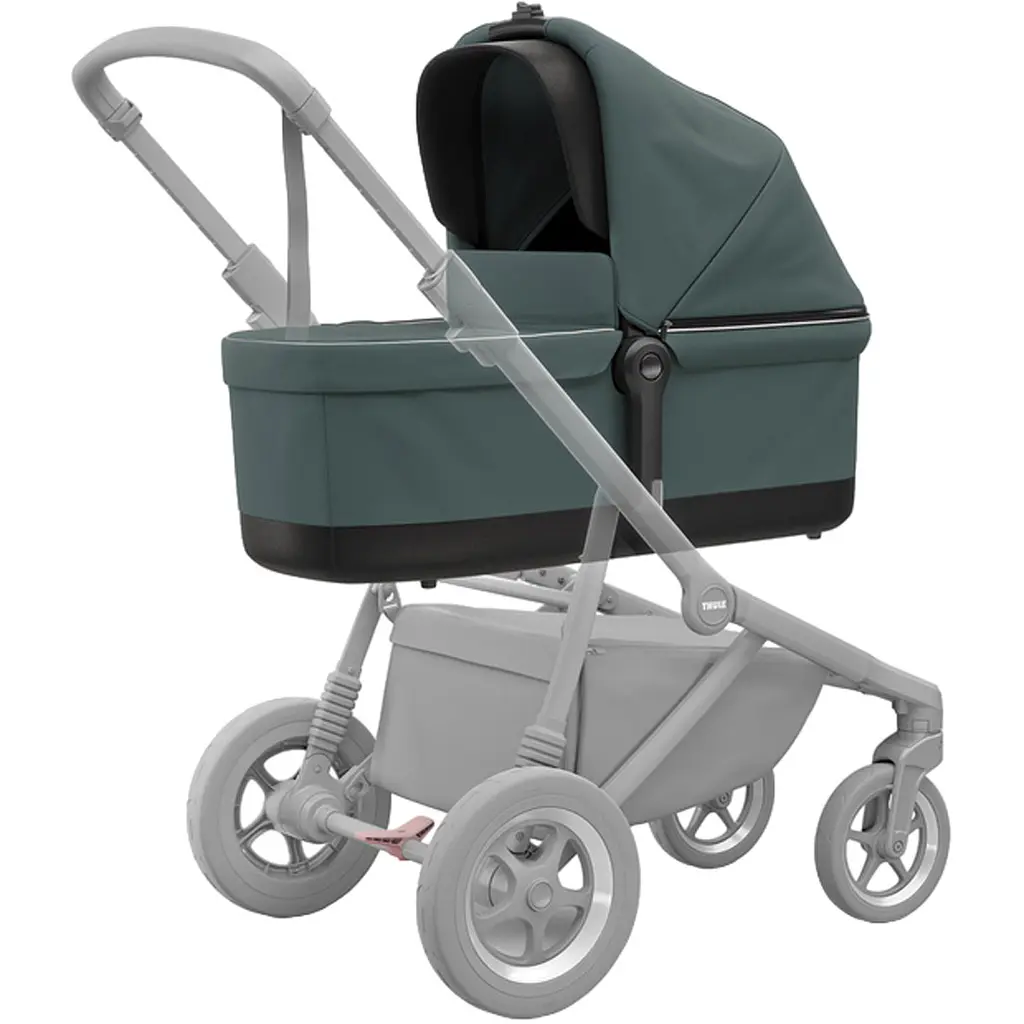 Детская коляска Thule Sleek Mallard Green on Black [11000028] [107657] - фото 10