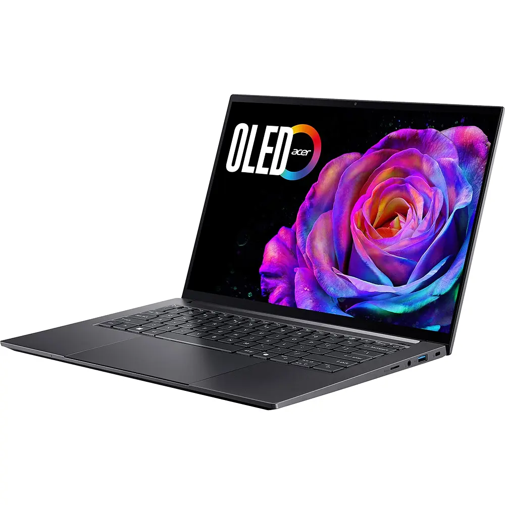 Ноутбук ACER Swift X 14 OLED SFX14-73G-91ZL, Intel Core Ultra 9 285H до 5.4GHz, 14.5" 2.8K, 32GB, SSD 2TB, NVIDIA GeForce RTX 5060 8GB, Windows 11 Home - фото 4