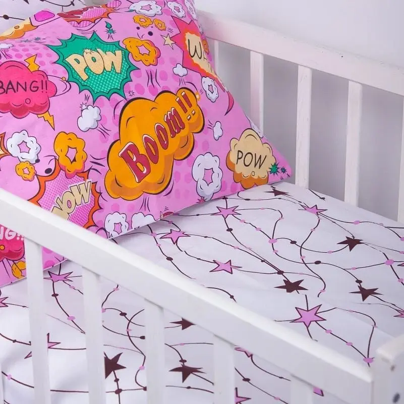 Наволочка MirSon Kids Time 17-0512 Бомби Бязь різнокольорова - фото 4