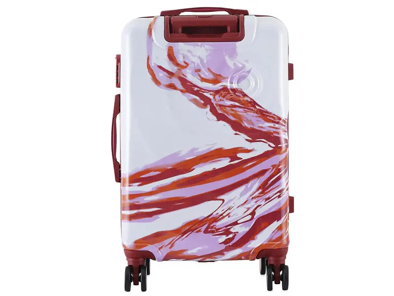 Чемодан Semi Line 24 M White/Red Print (T5654-2) - фото 7