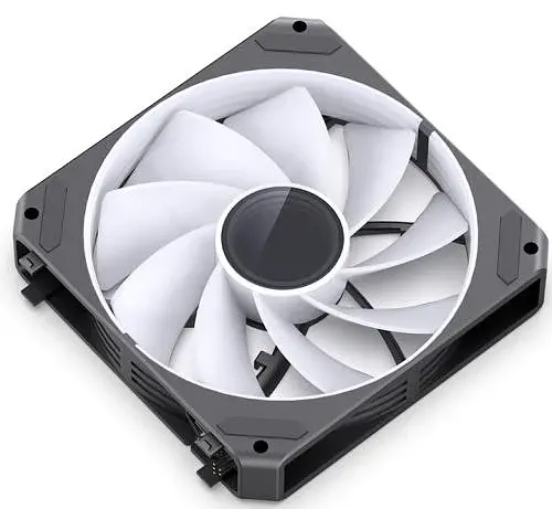 Вентилятор 120 мм, Jonsbo ZG-120BR, Black, 3 шт, 120x120x25 мм, RGB підсвічування, 500-1500 об/хв, 23.8-36.8 дБ, 4-pin (PWM) / 3-pin (RGB) - фото 6