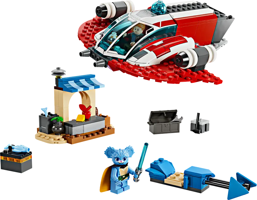 Конструктор LEGO Star Wars Багряний вогняний яструб 136 деталі (75384) - фото 2