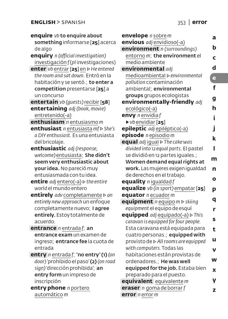 Collins Spanish School Dictionary 5th Edition - фото 5