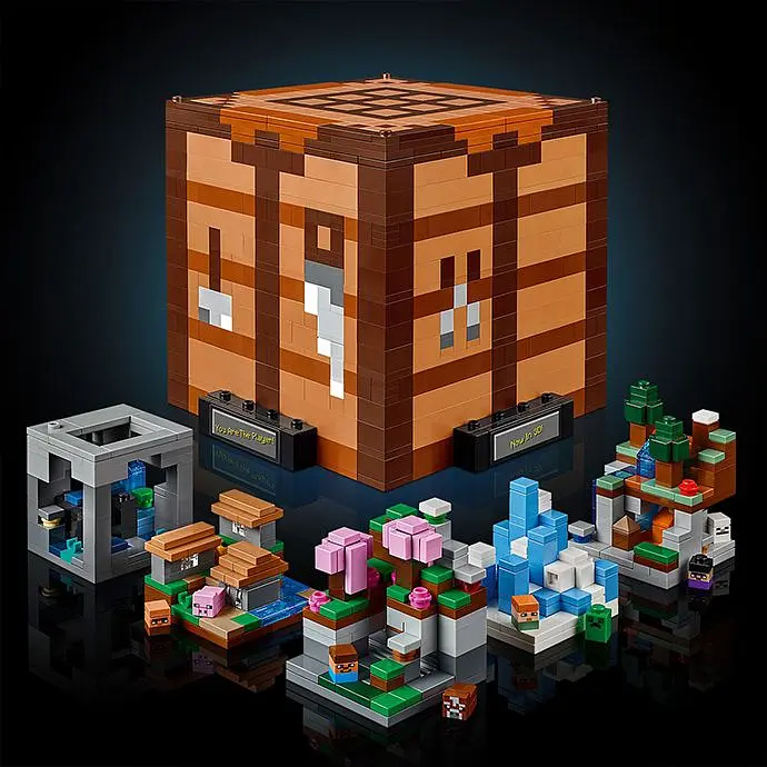 Уценка. Конструктор LEGO Minecraft Верстак 1195 деталей (21265) - фото 8