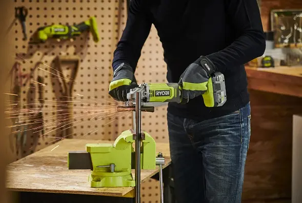 Шліфмашина кутова акумуляторна ONE+ RAG18125-1C40S 125мм 18В Ryobi teh0025513 - фото 4