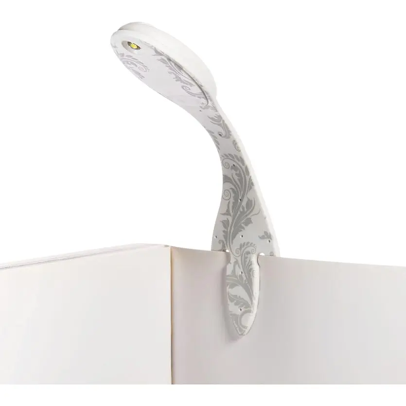 Закладка-ліхтарик Flexilight Класика Біла Флора 14.7x3.6x1.3 см (FLWF) - фото 5