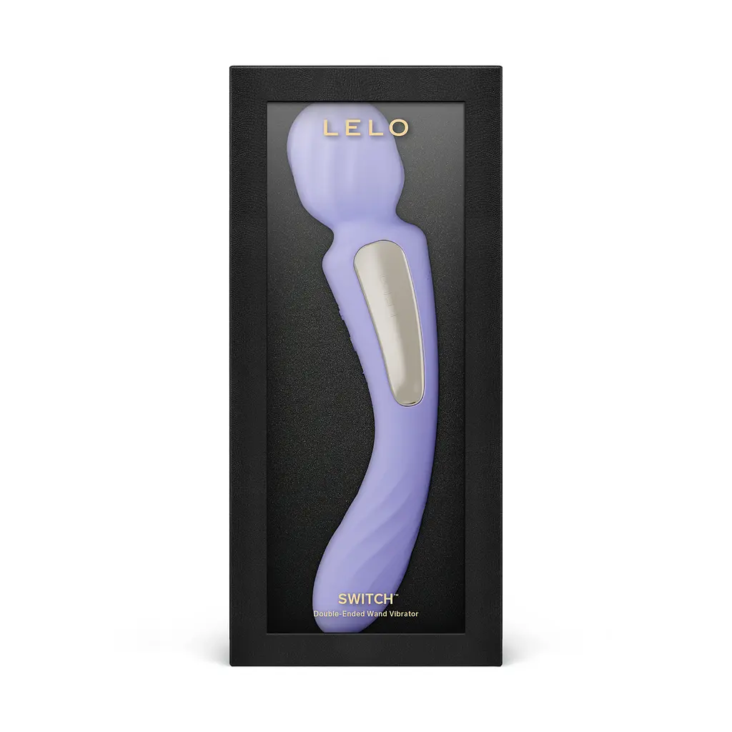 Двосторонній масажер Lelo Switch Lilac 21.7 см (фіолетовий) - фото 4