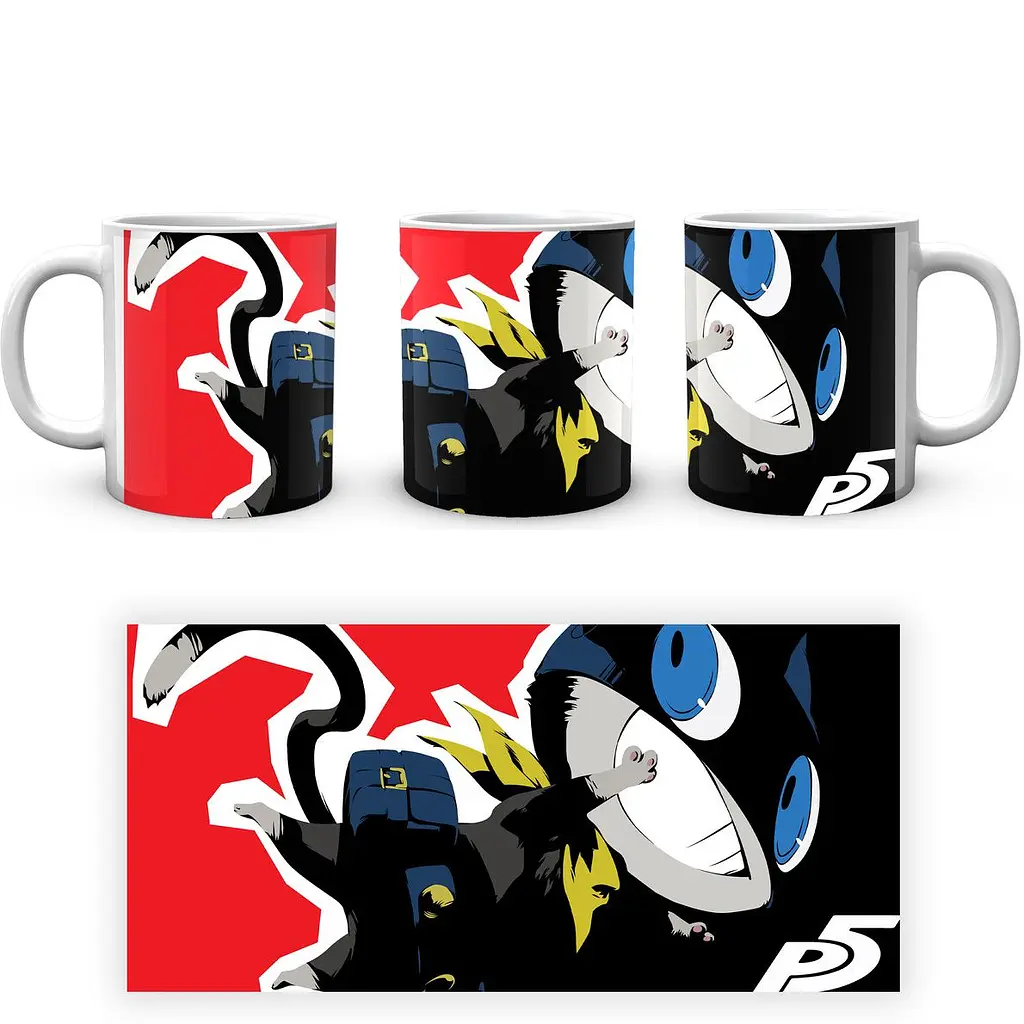 Кухоль GeekLand Persona 5 Персона 5 Моргана P5 02.20 330 мл білий - фото 4
