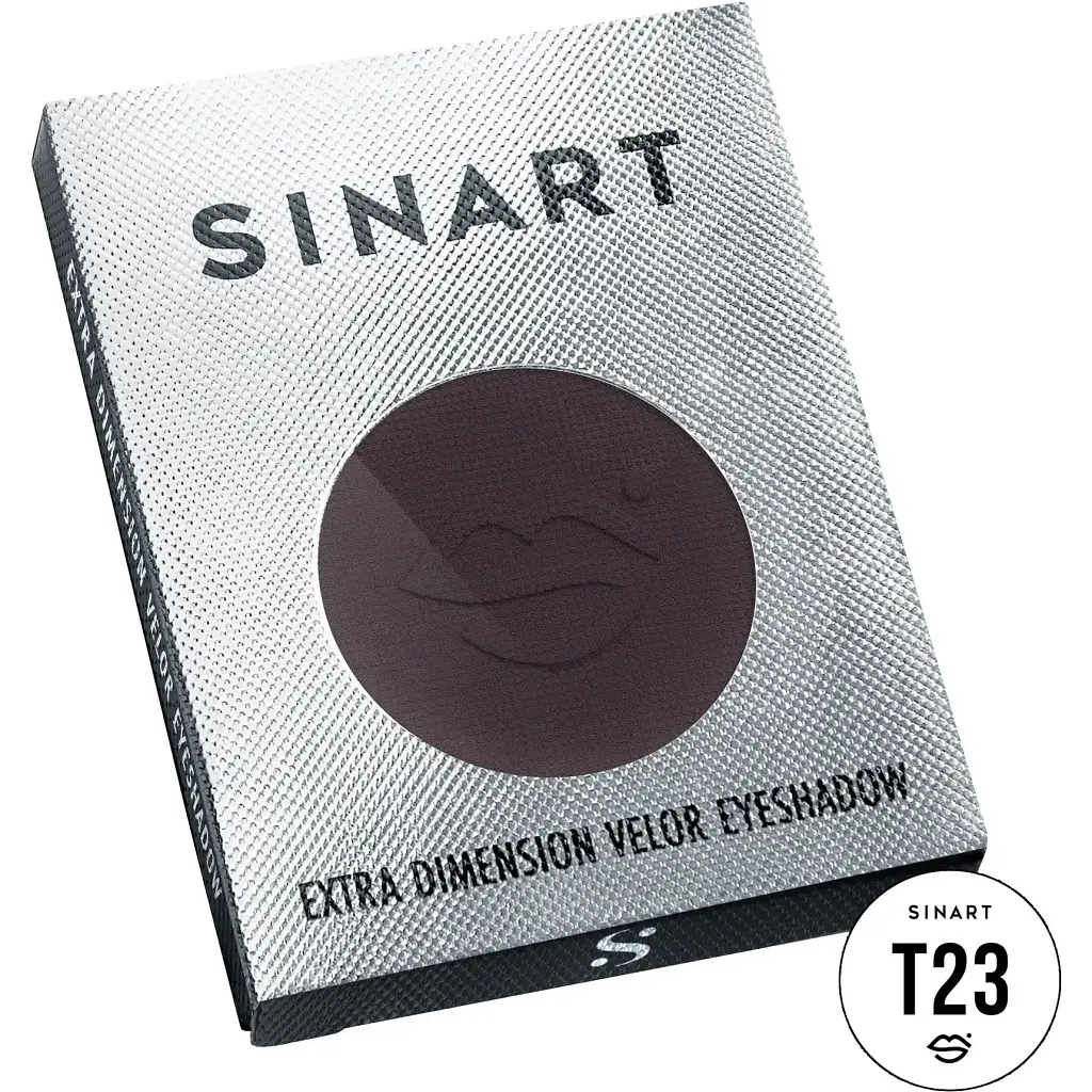 Пресовані тіні для повік Sinart Extra Dimension Velor Eyeshadow T23 1.5 г - фото 3