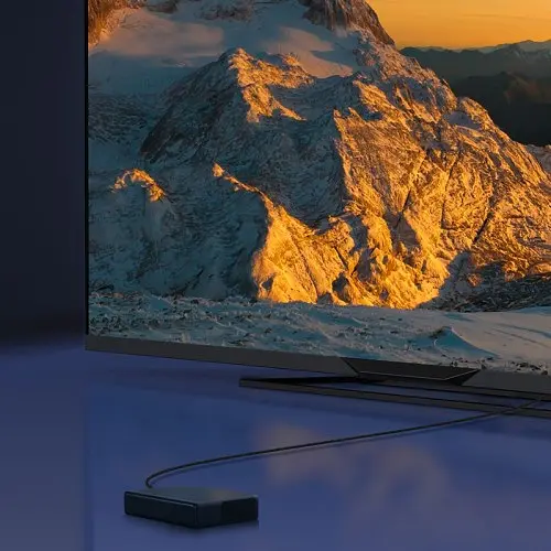 Кабель Baseus High Definition Series HDMI 8K to HDMI 8K Adapter Cable 1m чорний CAKGQ-J01 - фото 6