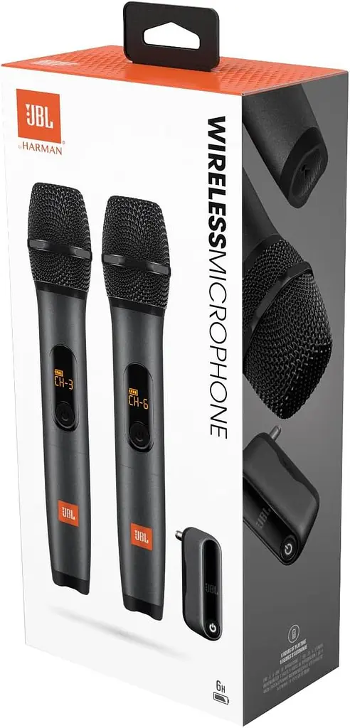 Мікрофон JBL PartyBox Wireless Mic бездротовий комплект з 2 шт. (JBLWIRELESSMIC) - фото 4