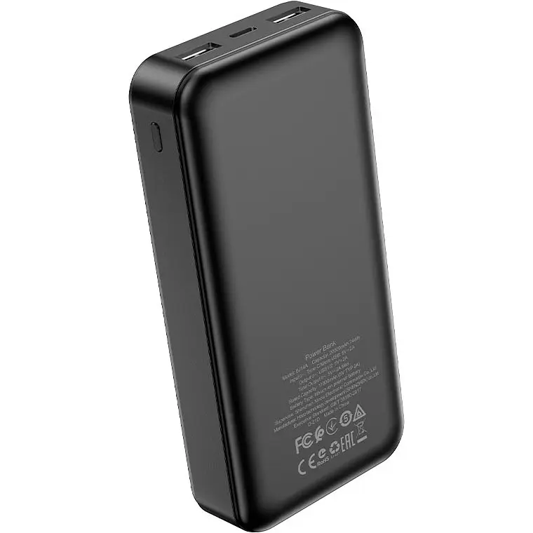 Внешний аккумулятор Borofone Freeway BJ14A 20000mAh 10W Black [109516] - фото 3