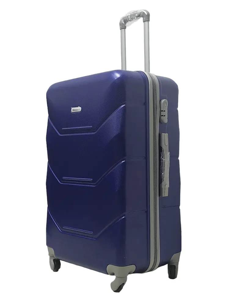 Валіза велика L ABS-пластик Milano bag 147M 76×51×31см 115л Темно-синій - фото 2